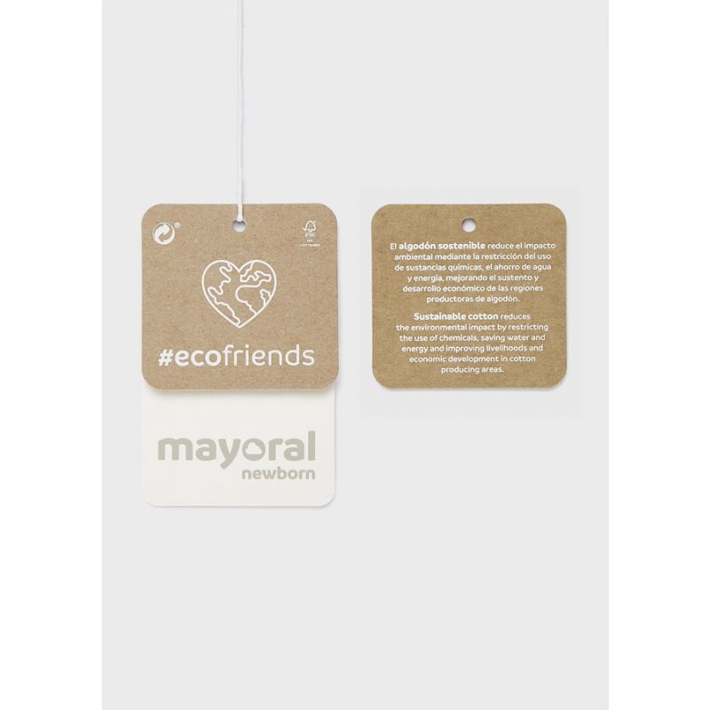 Mayoral Βρεφικό φόρεμα Ecofriends με κορδέλα