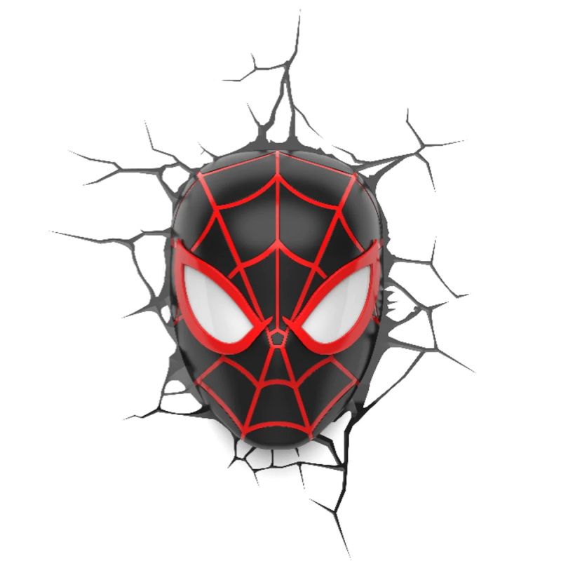 3D Light FX – 3DL – Marvel Spiderman Miles Morales Face