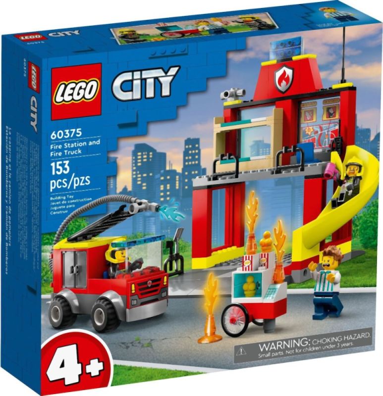 LEGO® City Πυροσβεστικός Σταθμός και Πυροσβεστικό Φορτηγό