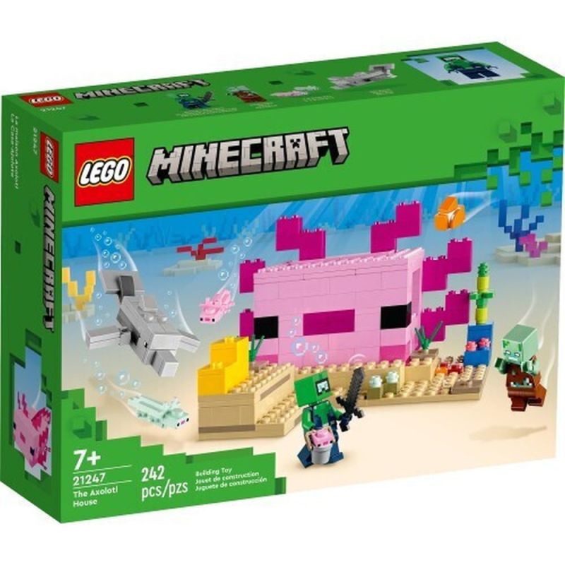 LEGO® Minecraft Το σπίτι αξολότλ