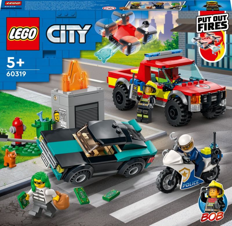 LEGO® City Fire Rescue and Police Chase
