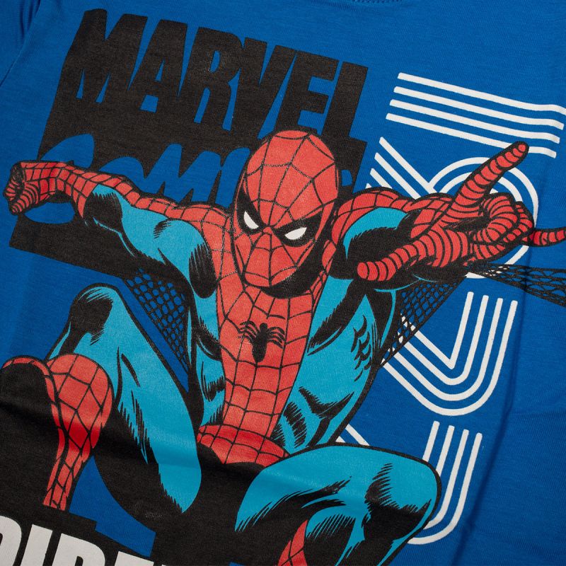 T-Shirt Spiderman Μπλε