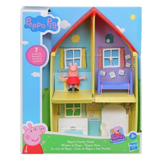 Peppa Pig – Peppa's Family House Το Σπίτι της Πέππας με 6 Αξεσουάρ