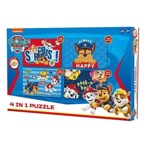 Puzzle Paw Patrol 4 in 1