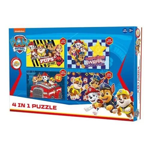 Puzzle Paw Patrol 4 in 1