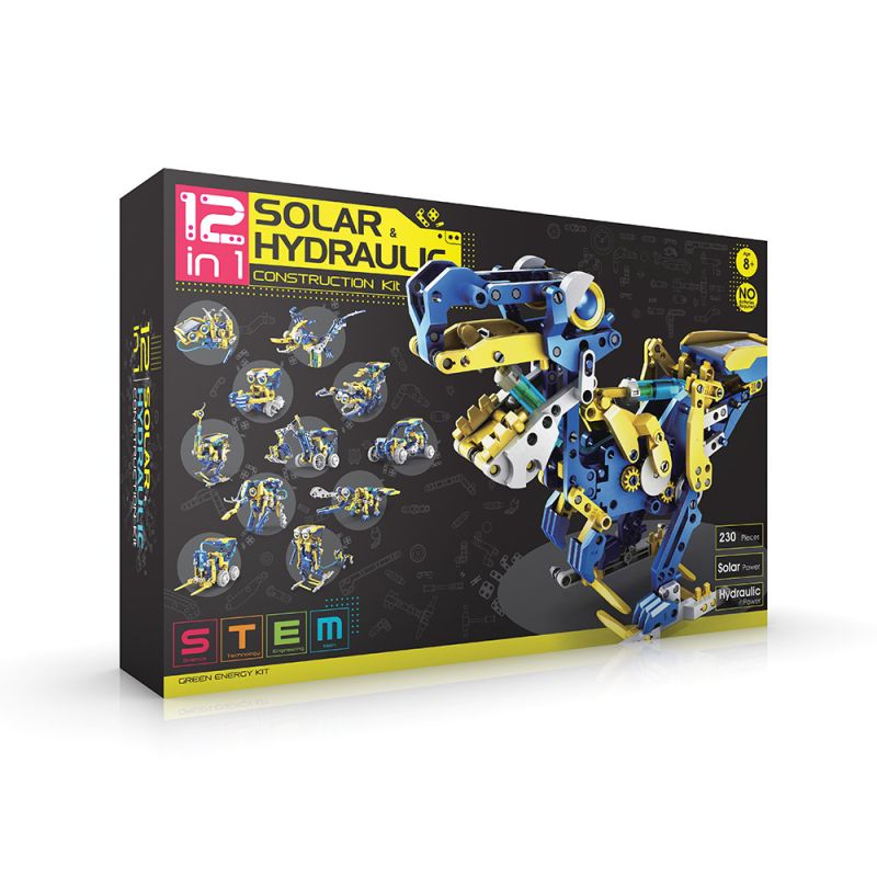 The Source 12 in 1 Solar Hydraulic Construction Kit