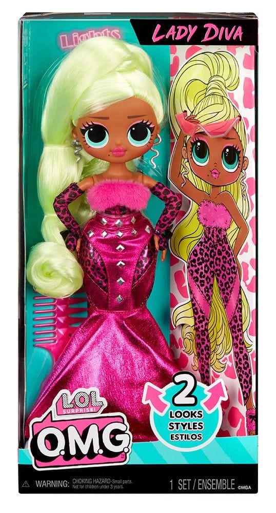 MGA L.O.L. Surprise!: O.M.G. - Lady Diva Doll (591597EUC)