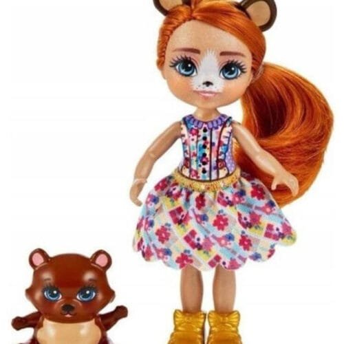 Mattel Enchantimals Mini Doll - Biloxi Bear Trail (HTP81)