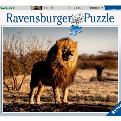 Ravensburger Puzzle: Lion, King of the Animals (1500pcs) (17107)