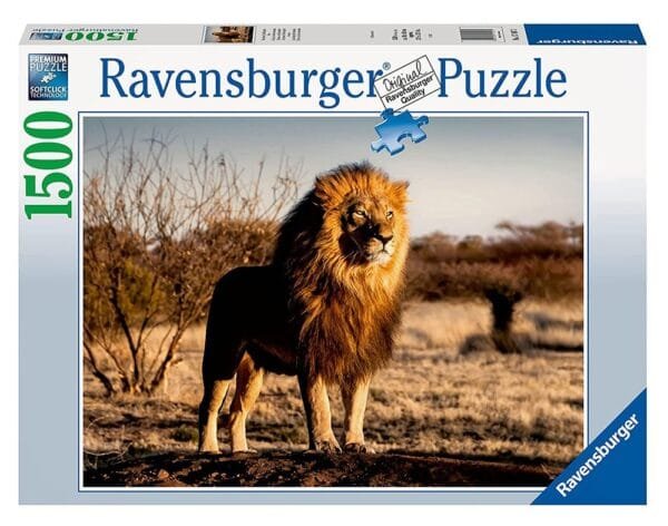 Ravensburger Puzzle: Lion, King of the Animals (1500pcs) (17107)