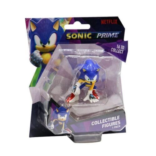 P.M.I. Sonic Prime - 1 Pack (S1) Collectible Figure 6.5cm (Random) (SON2010)