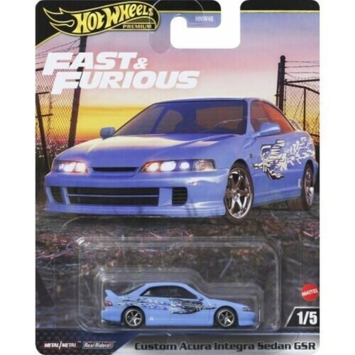 Mattel Hot Wheels Premium: Fast Furious - Custom Acura Interga Sedan GSR (JDJ13)