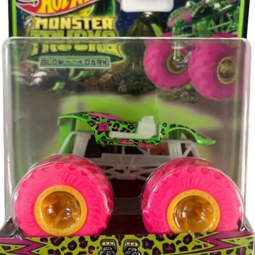 Mattel Hot Wheels Monster Trucks: Glow in The Dark - Twin Mill (HVH80)