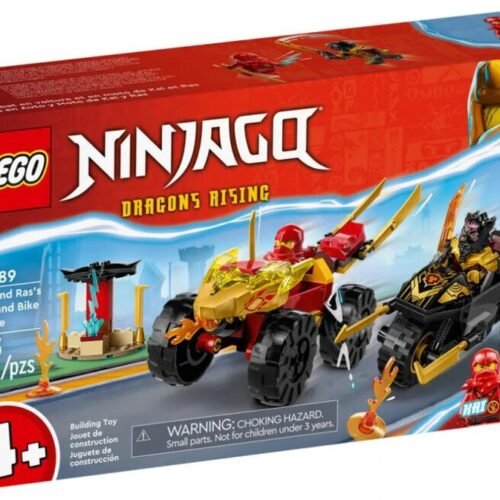 LEGO® NINJAGO®: Kai and Ras’s Car and Bike Battle (71789)