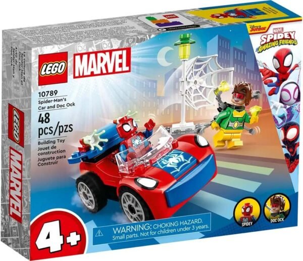 LEGO® Marvel Spidey and His Amazing Friends: Spider-Mans Car and Doc Ock (10789)