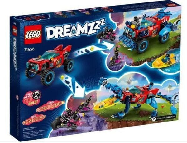 LEGO® DREAMZzz™: Crocodile Car (71458)