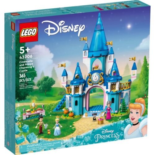 LEGO® Disney Princess™: Cinderella and Prince Charmings Castle (43206)