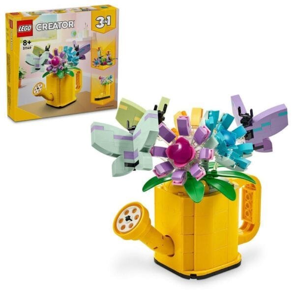 LEGO® Creator: Flowers in Watering Can 3in1 Toy (31149)