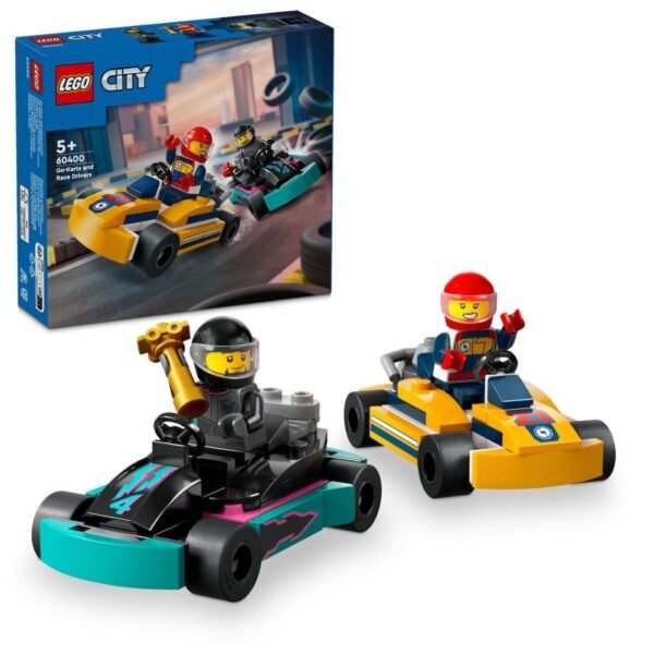 LEGO® City: Go-Karts and Race Drivers Toy Set (60400)