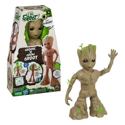 Hasbro Marvel: I am Groot - Groove N Grow Groot Action Figure (F8027)