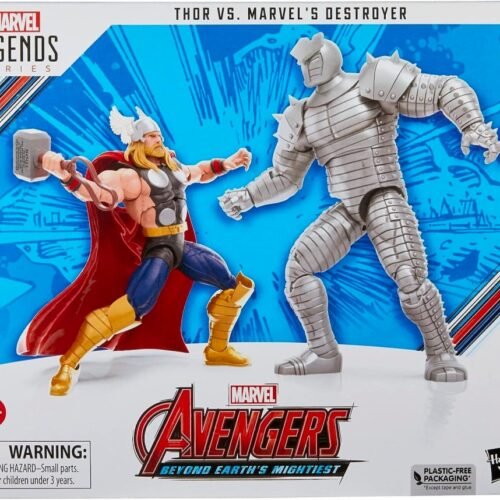 Hasbro Fans Marvel Avengers: Legends Series (60th Anniversary) - Beyond Earths Mightiest - Thor Vs. Marvels Destroyer Action Figures (15cm) (F7087)