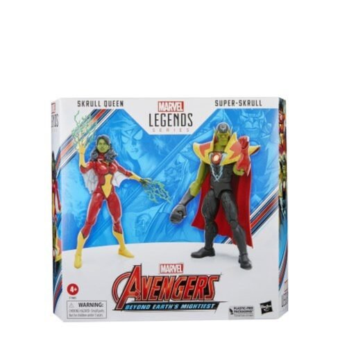 Hasbro Fans Marvel Avengers: Legends Series (60th Anniversary) - Beyond Earths Mightiest - Skrull Queen Super-Skrull Action Figures (F7085)