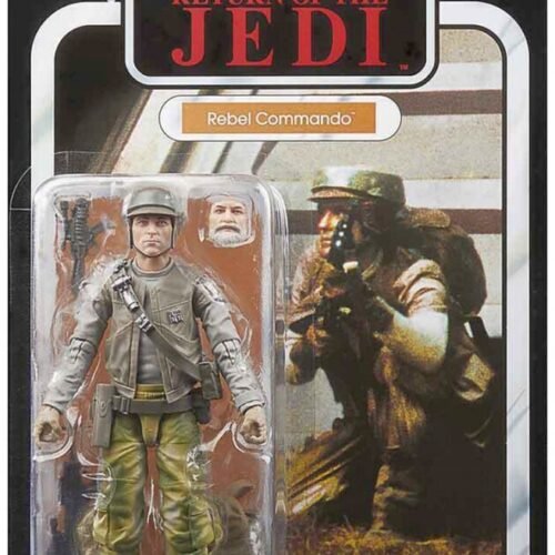 Hasbro Fans Disney Star Wars: The Black Series Deluxe Return of the Jedi - Rebel Commando Action Figure (15cm) (F8285)