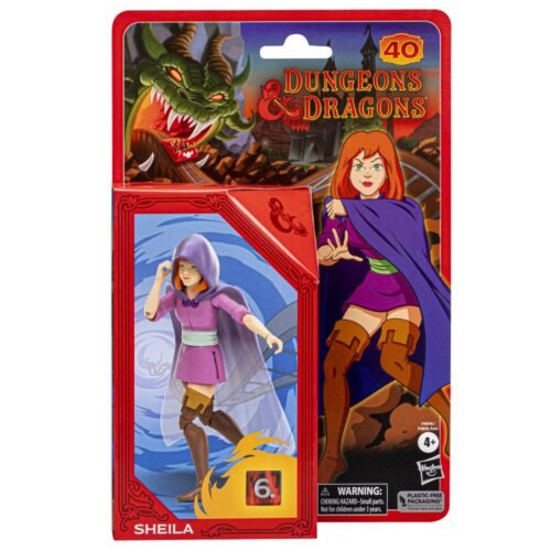 Hasbro Fans Cartoon Classics: Dungeons Dragons - Sheila Action Figure (15cm) (Excl.) (F4878)