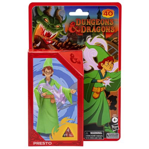 Hasbro Fans Cartoon Classics: Dungeons Dragons - Presto Action Figure (15cm) (Excl.) (F4879)