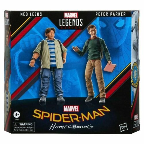 Hasbro Fans - Marvel Spider-Man Homecoming: Legends Series - Ned Leeds Peter Parker Action Figures (F3457)