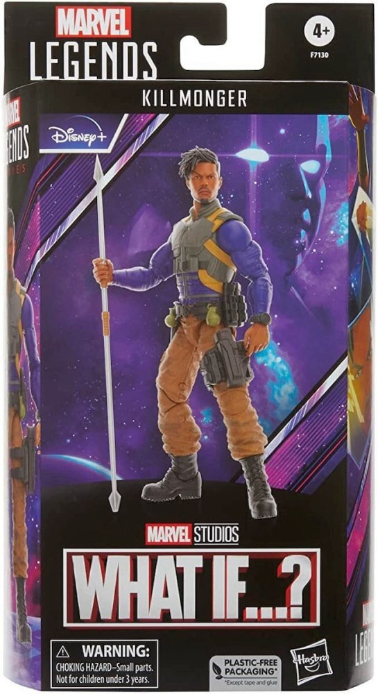 Hasbro Fans - Marvel Legends: What If...? - Killmonger Action Figure (15cm) (F7130)