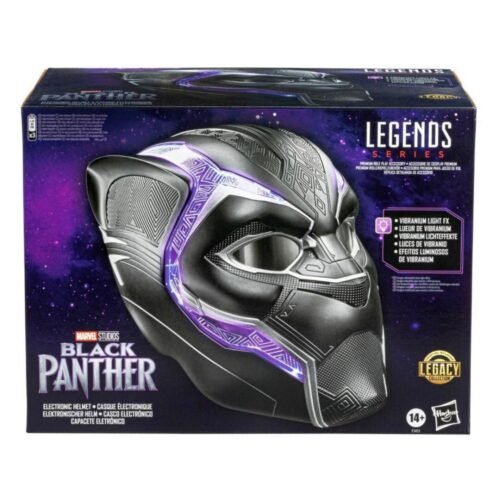 Hasbro Fans - Marvel Black Panther: Legends Series - Electronic Helmet Premium Role Play Accessory (Excl.) (F3453)