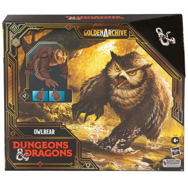 Hasbro Fans - Dungeons Dragons: Golden Archive - Owlbear Action Figure (21cm) (F6640)