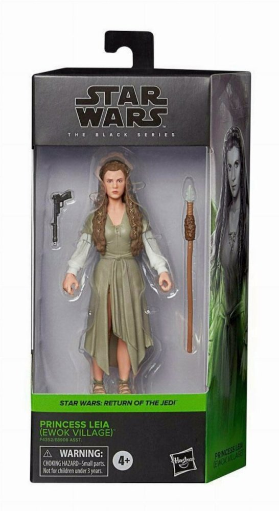 Hasbro Fans - Disney Star Wars The Black Series: Return of the Jedi - Princess Leia (Ewok Village) (Excl.) (F4352)