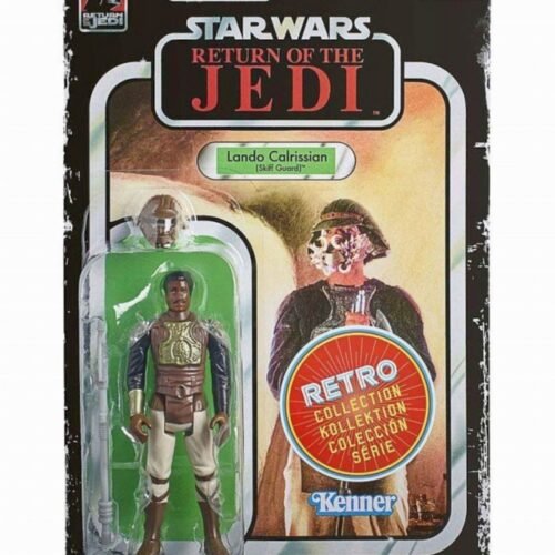 Hasbro Fans - Disney Star Wars Return of the Jedi Retro Collection: Lando Calrissian (Skiff Guard) Action Figure (10cm) (F7277)