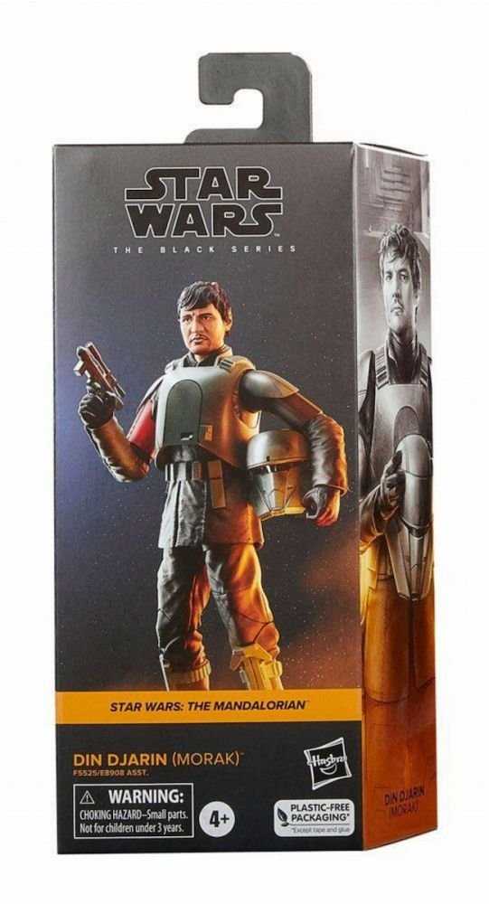 Hasbro Disney Star Wars The Black Series: The Mandalorian - Din Djarin (Morak) Action Figure (F5525)