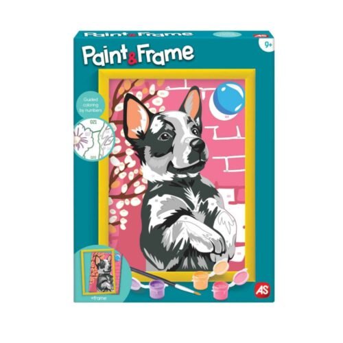 AS Paint Frame: Playful Husky (1038-41013)