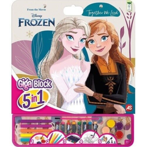 AS Disney: Frozen - Giga Block Painting Set 5 in1 (1023-62750)