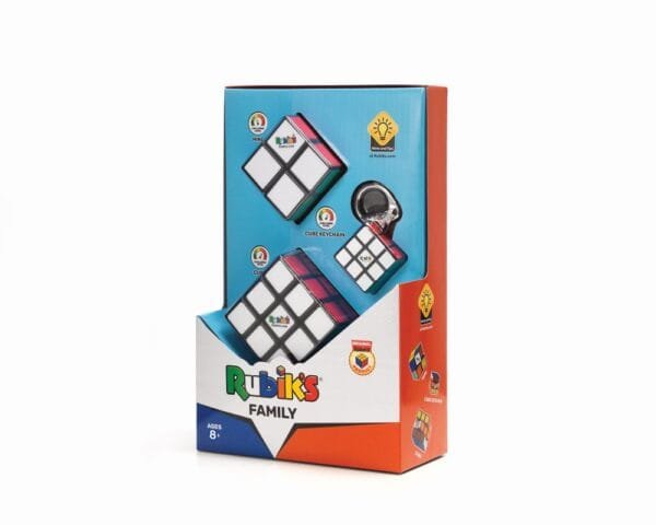 Spin Master Rubik’s Cube: Rubiks Family Pack (3 pcs)