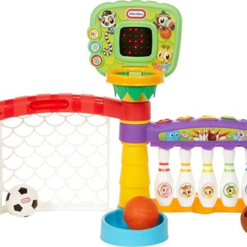 Little Tikes: Learn Play - 3-in-1 Sports Zone (Basketball / Soccer / Bowling) (643224P1E4C)