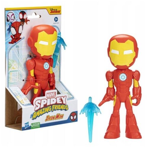 Hasbro Disney Marvel: Spidey and his Amazing Friends - Iron Man Supersized Hero Figure (F6164)