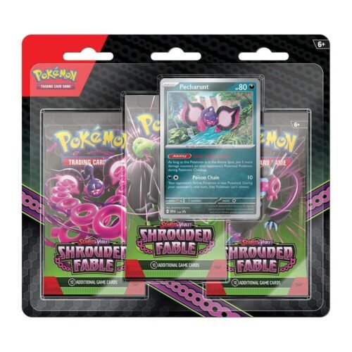 Pokemon TCG: Scarlet Violet - Shrouded Fable 3 Pack Blister (POK859991)