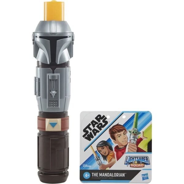 Hasbro Disney Star Wars: Lightsaber Squad - The Mandalorian Extendable Orange Lightsaber (F1043)