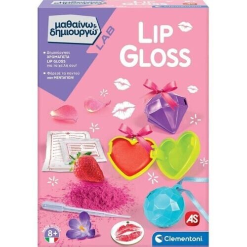 AS Clementoni Μαθαίνω Δημιουργώ: Lab - Lip Gloss (1026-63412)