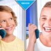 eKids Jurrasic World FRS Deluxe Walkie Talkies για παιδιά & ενήλικες με ενσωματωμένο μεγάφωνο και εμβέλεια 150 μέτρων (JW-212) (Μπλε/Γκρι)