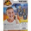 eKids Jurrasic World FRS Deluxe Walkie Talkies για παιδιά & ενήλικες με ενσωματωμένο μεγάφωνο και εμβέλεια 150 μέτρων (JW-212) (Μπλε/Γκρι)