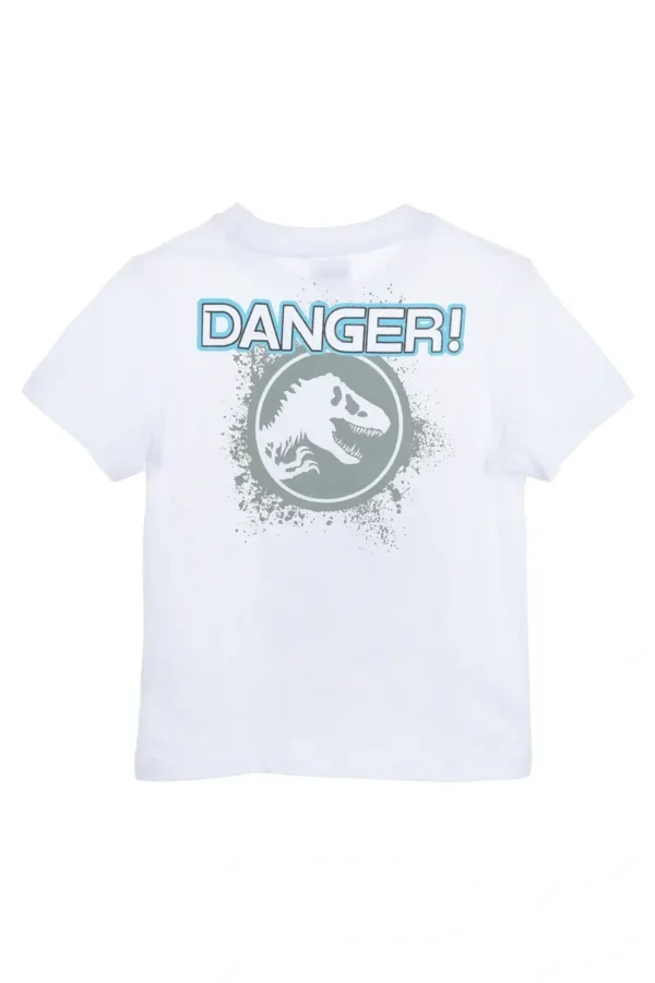 paidiko_mplouzaki_kontomaniko_jurassic_world_aspro_BeHero_1 Παιδική Μπλούζα Jurassic World