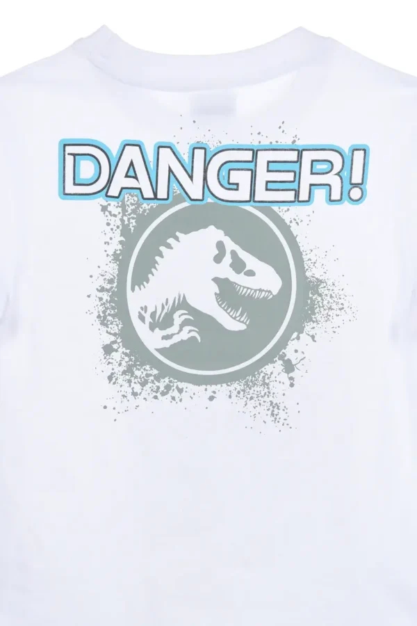paidiko_mplouzaki_kontomaniko_jurassic_world_aspro_BeHero_3 Παιδική Μπλούζα Jurassic World