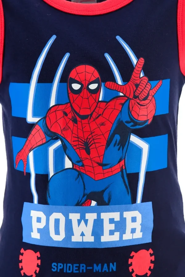 Παιδικό Καλοκαιρινό Σετ Αμάνικο Spiderman