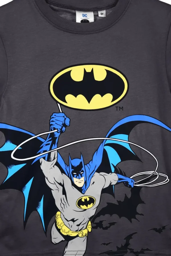 paidiko_mplouzaki_kontomaniko_gkri_skouro_batman_BeHero_2 Παιδική Μπλούζα Batman